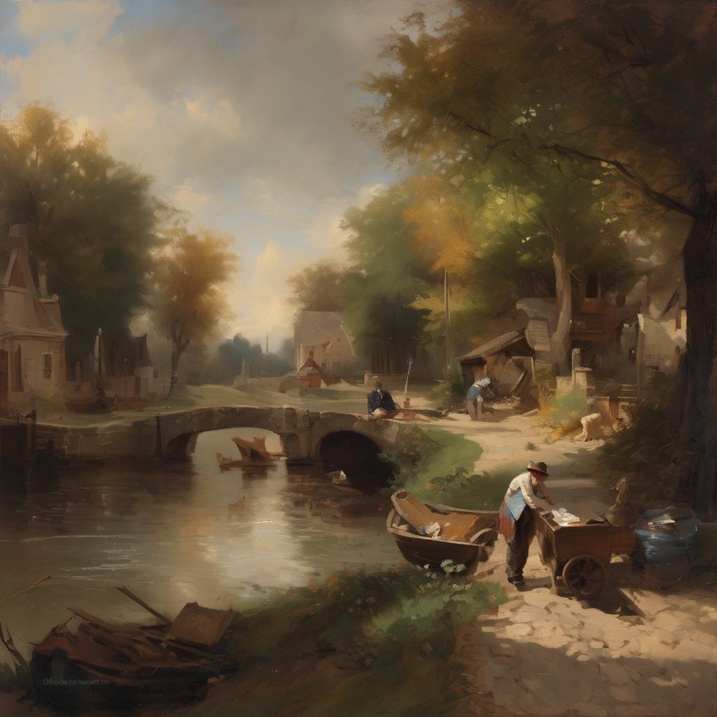 Η Τεχνική και Ο Στυλ του Καλλιτέχνη Charles Henri Joseph LEICKERT