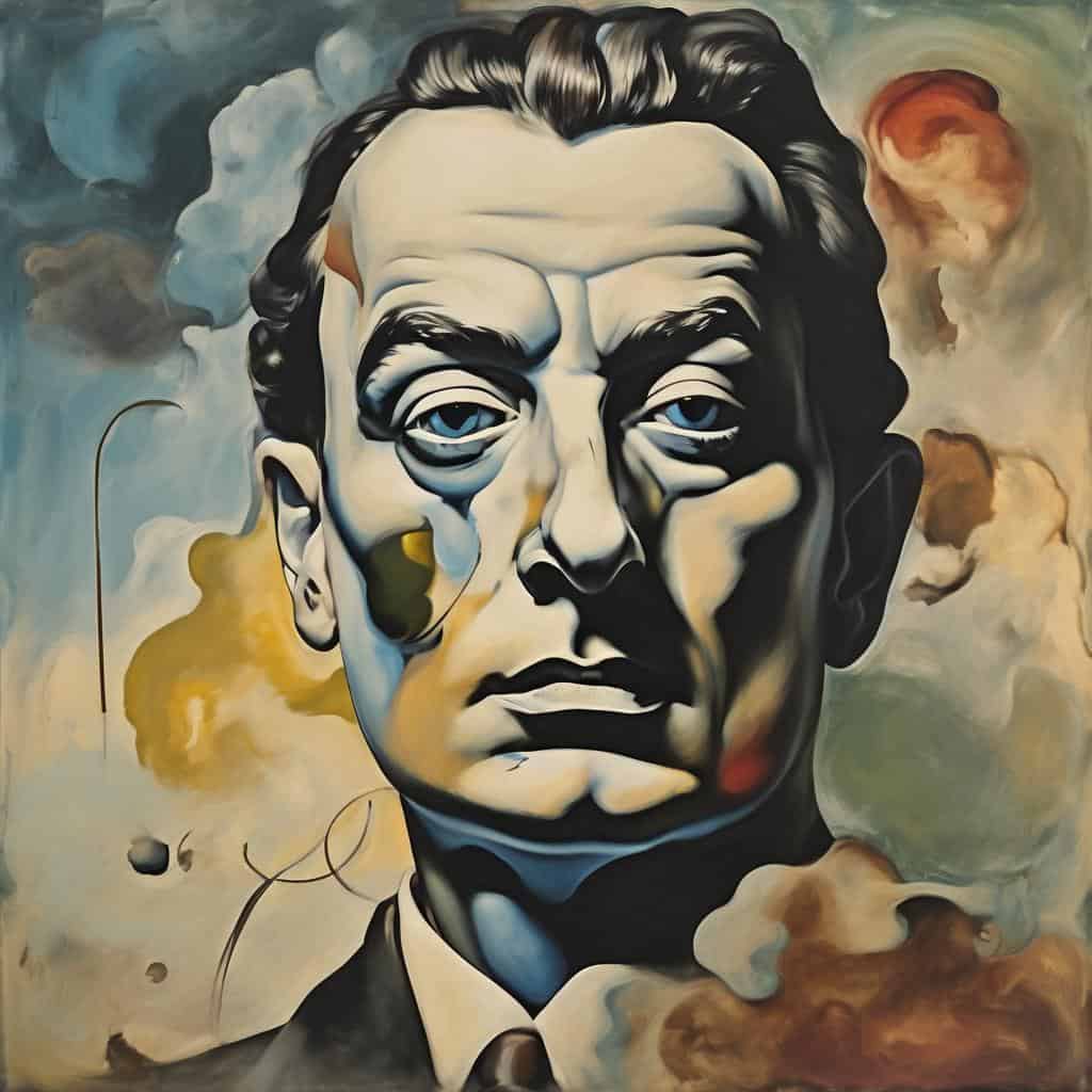 Μοντέρνος πίνακας με πορτραίτο του Μονίκ, τέχνη και πολιτισμός, συμβολισμός και παγκόσμια κατανόηση.